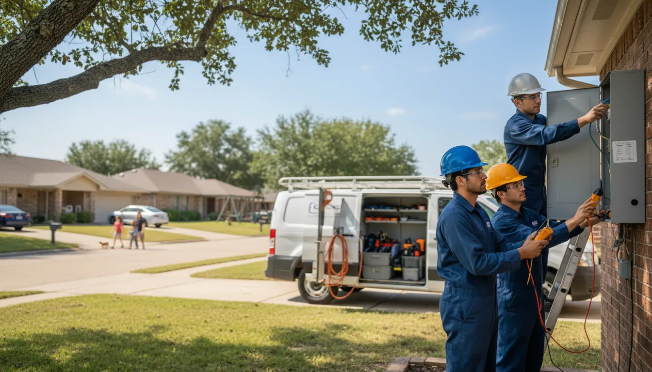 Certified electrician providing emergency electrical services in Paxico, KS